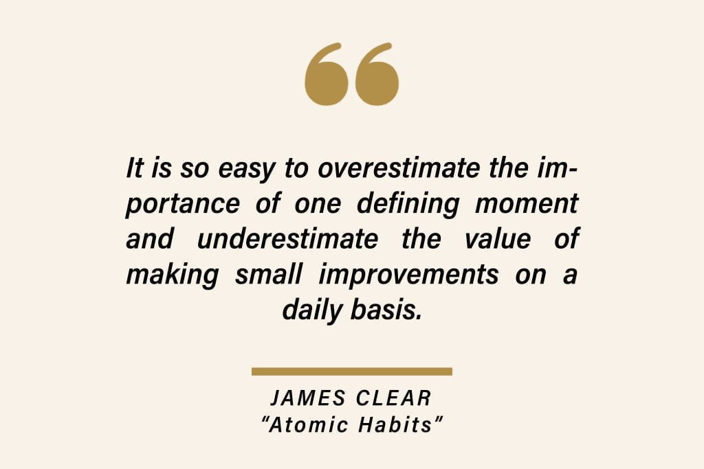 james clear quote